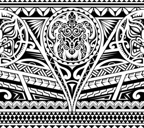 Maori Sleeve Tattoo Vector Art Stock Images Depositphotos