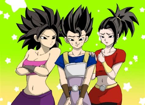 Caulifla Cabba And Kale Dragon Ball Super Manga Dragon Ball Art