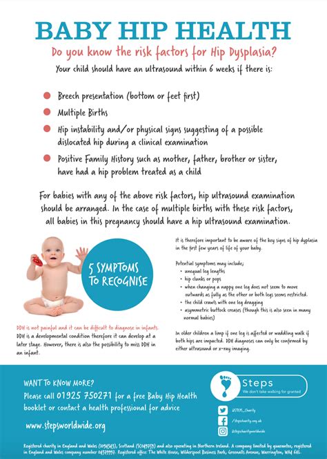 Baby Hip Health Factsheet Download Only Steps Charity Worldwide