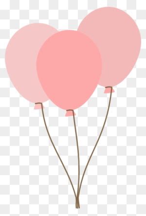 Pink Balloons Clip Art At Clker Vector Clip Art Pink Balloons Png