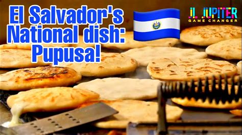 El Salvadors National Dish Pupusa First Time Eating Pupusa And It