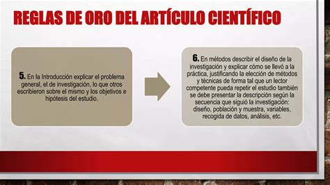 Estructura Del Artículo Científico Ppt Descarga Gratuita