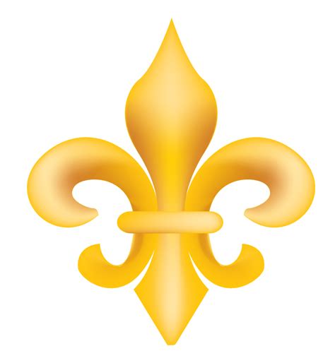 Beveled Fleur De Lis Clip Art New Orleans Free Vector Clip Art