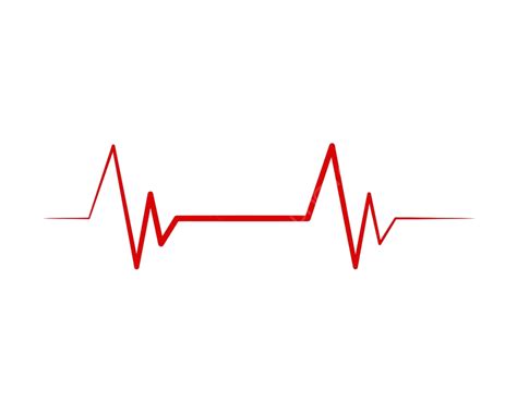 Heart Beat Line Vector Png Images Heart Beat Line Vector Ilustration