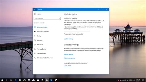 Cumulative Update Kb3176495 Arrives To Windows 10 Version 1607