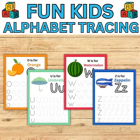 Alphabet Learning Bundle Boost Handwriting Confidence Explore Abc