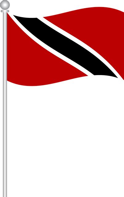 Trinidad And Tobago Flag  Clipart