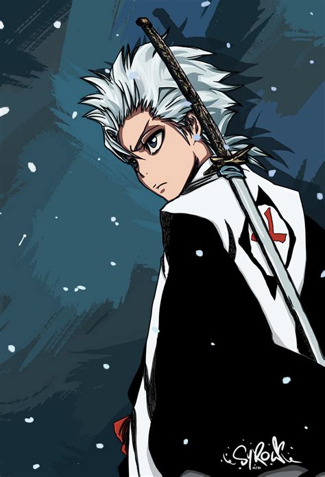 Bleach Toshiro Hitsugaya By Syrowart On Deviantart