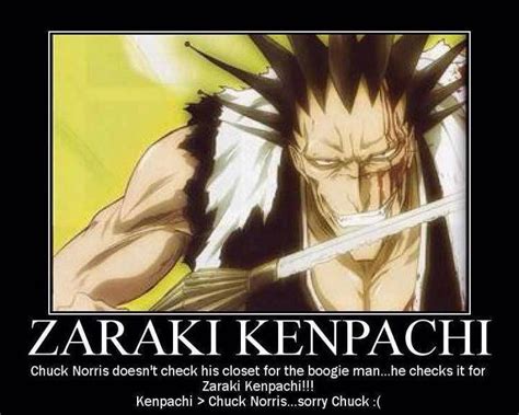 Zaraki Kenpachi Chuck Noris Bleach Funny Bleach Anime Anime Funny