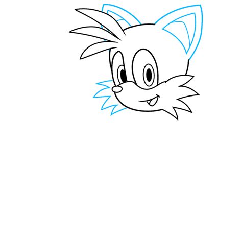 How To Draw Miles Tails Prower From Sonic The Hedgehog Really Easy