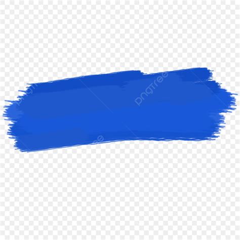 Paint Brush Stroke Clipart Vector Blue Brush Stroke Element Element