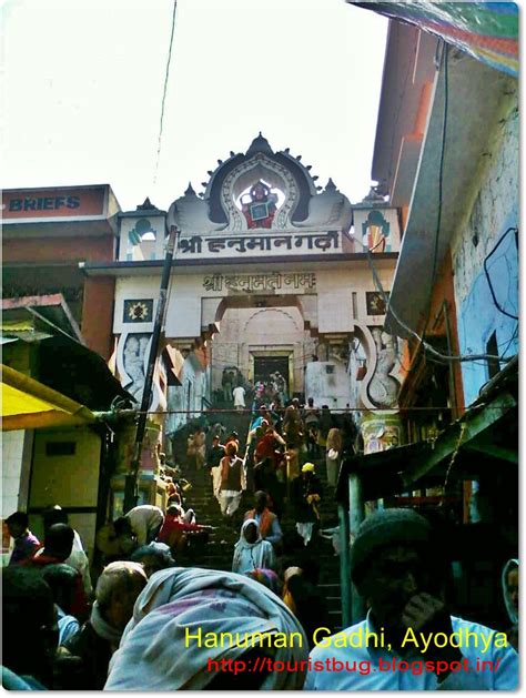 Hanuman Garhi Temple Ayodhya Hanuman Ji Guarded Shri Ram Janambhoomi