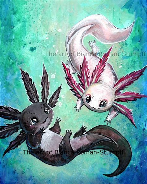 Axolotl Art