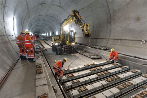 The gotthard base tunnel is a railway base tunnel through the alps in switzerland. Tunnels and caverns | ILF.com