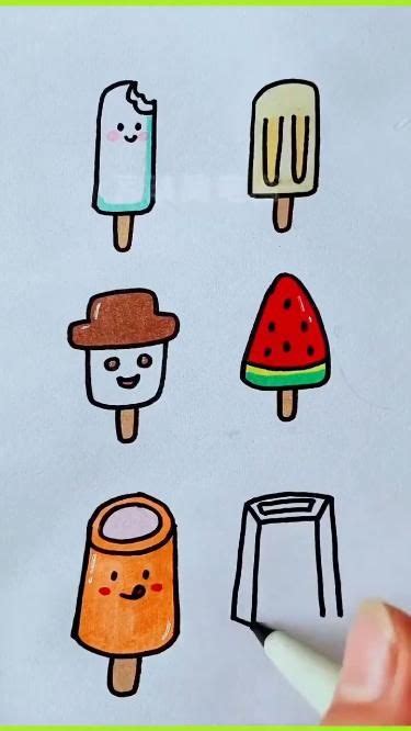 How To Draw A Popsicle For Kids In 2024 Easy Drawings For Kids Easy