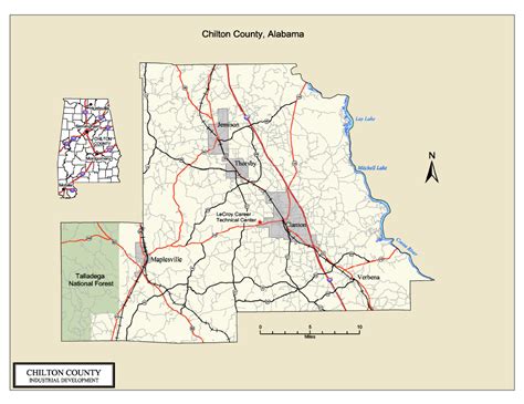 Maps Of Chilton County