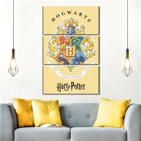 Harry Potter Hogwarts School Crest Wall Art Digital Art