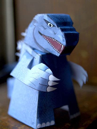 Godzilla Paper Toy Paperized Crafts