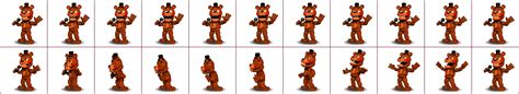 The Spriters Resource Full Sheet View Fnaf World Toy Freddy