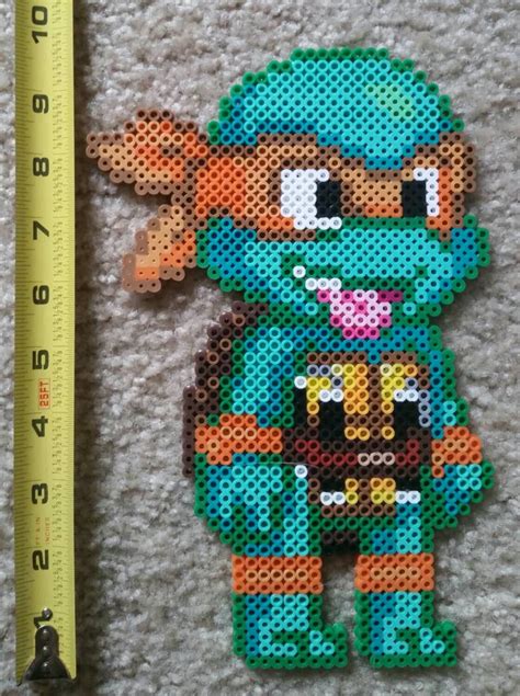 Kid Teenage Mutant Ninja Turtles Perler Bead Art Perler Bead Disney