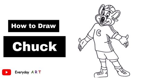 Art 149 How To Draw Avenger Chuck E Cheese Easy And Simple 2023