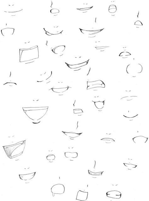 Anime Mouth Drawing At Getdrawings Free Download