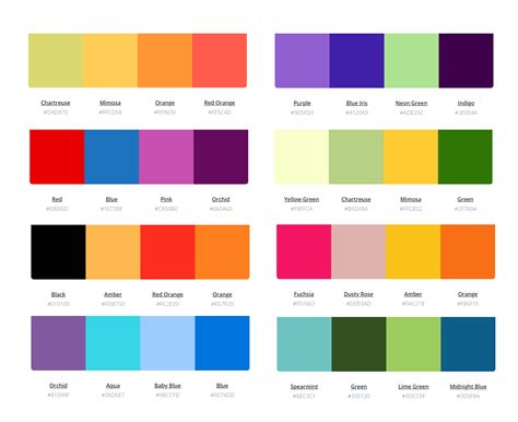 Color Combinations Guide The Ultimate Cheat Sheet 2024