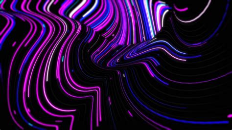 Download 4k Abstract Neon Lights Wallpaper