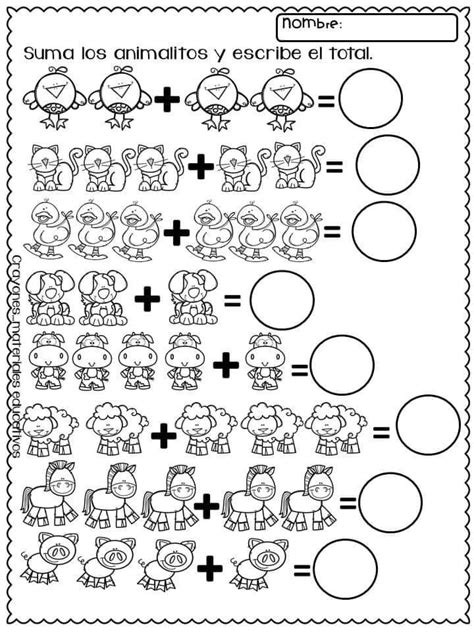 Pin De Claudia Erales En Matematica Imprimibles Para Preescolar