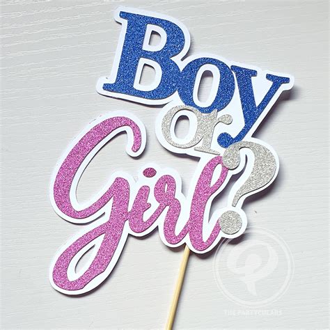 Gender Reveal Cake Topper Shopee Philippines