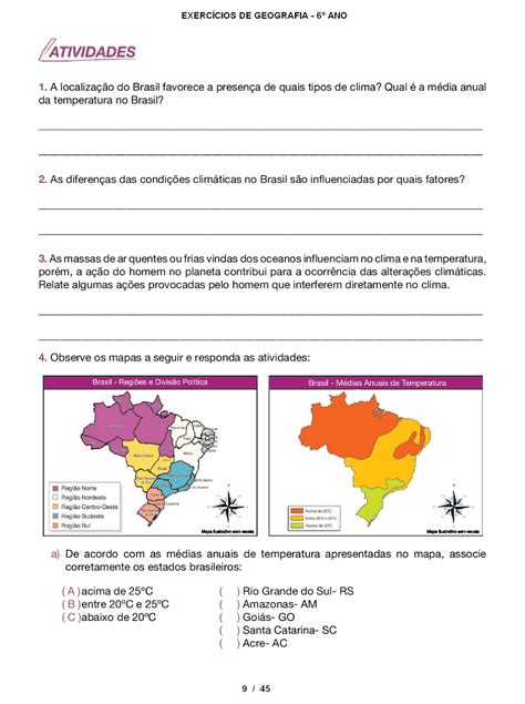 Atividades Com Mapas Atividades De Geografia Geografia Porn Sex Picture