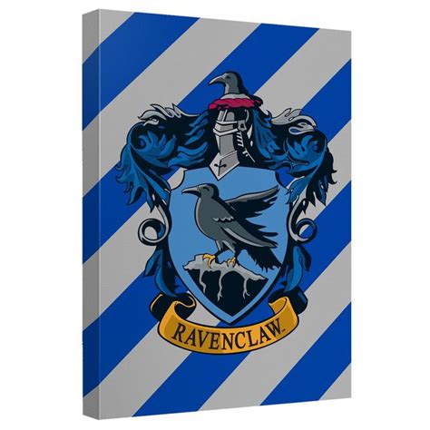 Harry Potter Ravenclaw Crest Canvas Wall Art With Back Board Harry