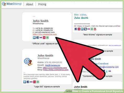 How To Create A Professional Email Signature With Pictures