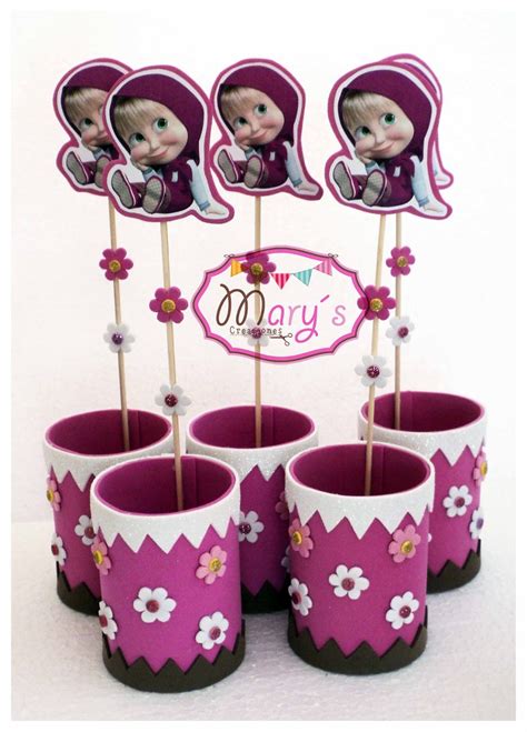 En la anterior decoracion con globos de masha y el oso teníamos al oso más grande, ahora tenemos solo a masha. Decoración Cotillón Cumpleaños Masha Y El Oso - $ 1.500 en ...