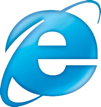 Choose your internet logo template. Internet Explorer Logo