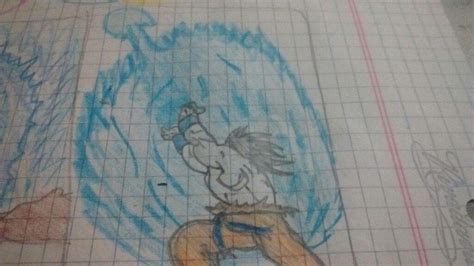 Dibujo de Goku haciendo el kamehameha DRAGON BALL ESPAÑOL Amino