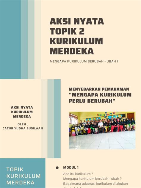 Aksi Nyata Topik 2 Kurikulum Merdeka Pdf