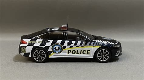 Model Car Holden Zb Commodore South Australia Police Traffic Patrol