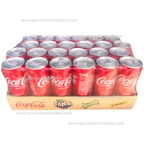 Drinks Coca Cola Coke Can Pack Of 12 Provistore Limited