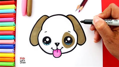 Cómo dibujar un PERRO KAWAII YouTube