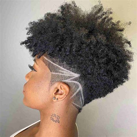 Short Tapered Natural Hairstyles