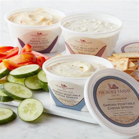 hickory farms cheese spread flight hickory farms