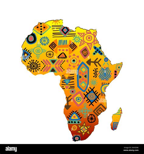 Africa Map Stock Vector Images Alamy