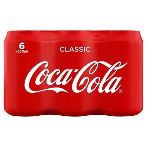 Coca Cola Can Pack 6 X 330ml Centra