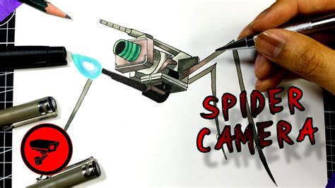 Como Dibujar A Spider Camera De Skibidi Toilet F Cil Paso A Paso