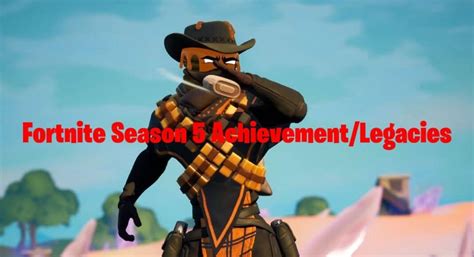 All of the season 5 npcs, their locations, and quests. All Fortnite Chapter 2 Season 5 Achievements / Legacies ...