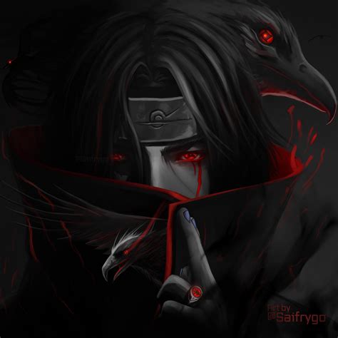 Artstation Itachi Uchiha Fanart