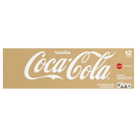 Coca Cola Vanilla Coke 12 Oz Cans Shop Soda At H E B