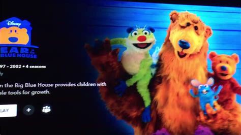 Bear In The Big Blue House Is Finally On Disney Plus Youtube