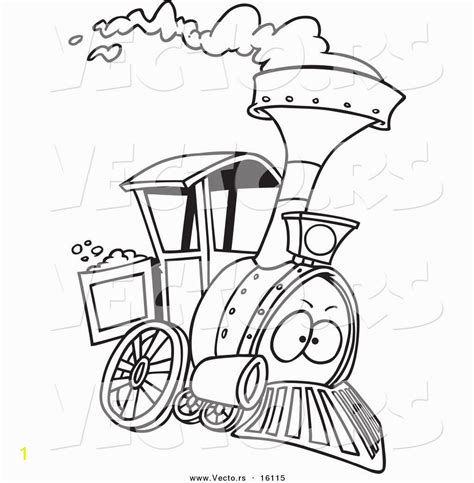 Train Coloring Caboose Pages Drawing Trains Freight Printable Bnsf Car